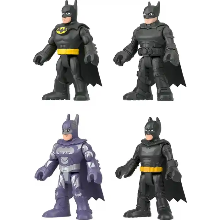Fisher Price Imaginext DC Süper Arkadaşlar Batman Oyuncakları 85. Yıl Dönümü Hatıra Seti, 3 Yaş ve Üzeri Hayranlar için Film Tarzlı