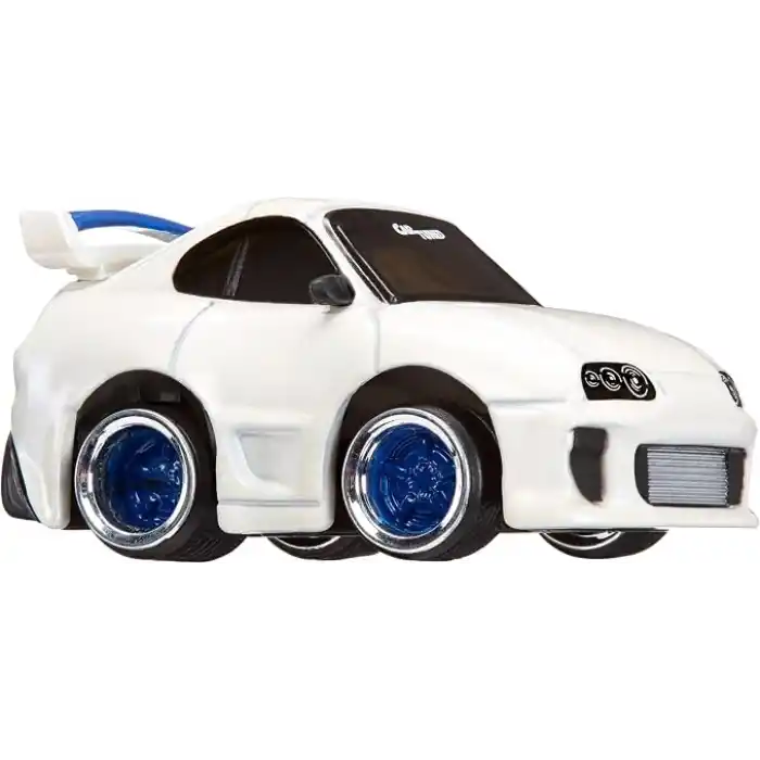 MGAE CarTuned JDM Seri 2 1993 Toyota Supra A90 Diecast Koleksiyon Arabası, Beyaz, Metal Gövde