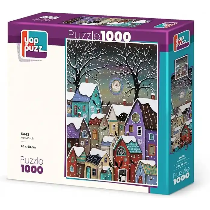 Yappuzz Kar Masalı 1000 Parça Puzzle