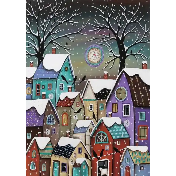 Yappuzz Kar Masalı 1000 Parça Puzzle