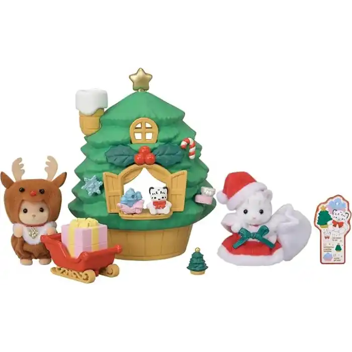 Bebek Noel Baba’nın Yılbaşı Ağacı Evi