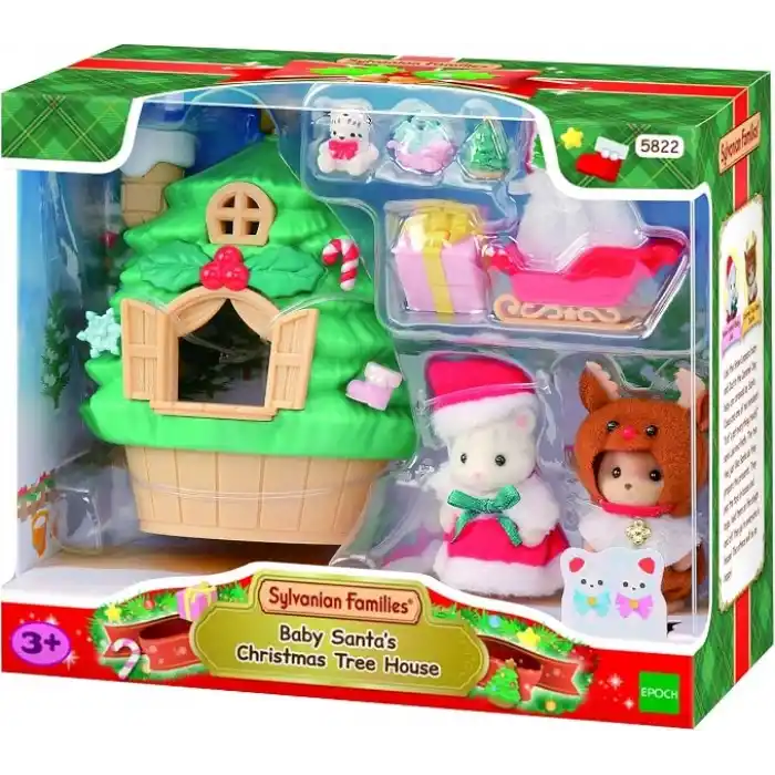 Bebek Noel Baba’nın Yılbaşı Ağacı Evi