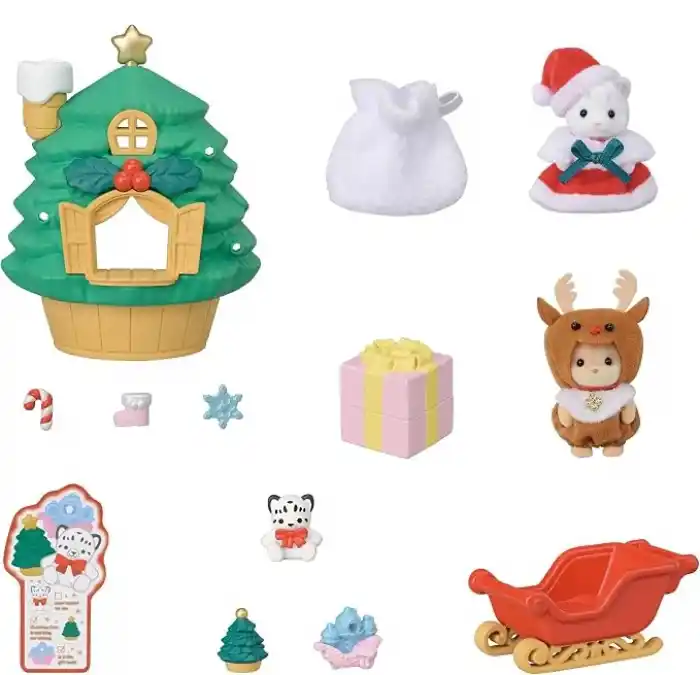 Bebek Noel Baba’nın Yılbaşı Ağacı Evi