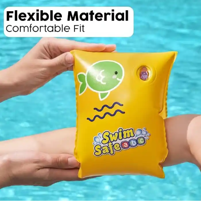 Bestway Swim Safe ABC yüzme kollukları, seviye C, WonderSplash, 3-6 yaş, 25 x 15 cm