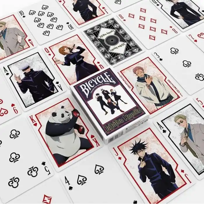Bicycle Jujutsu Kaisen Oyun Kartları