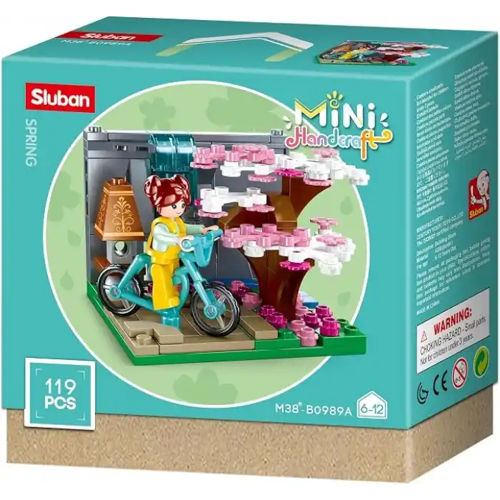 Sluban Mini Handcraft Macera Bisikleti Yapım Seti, 119 Parça