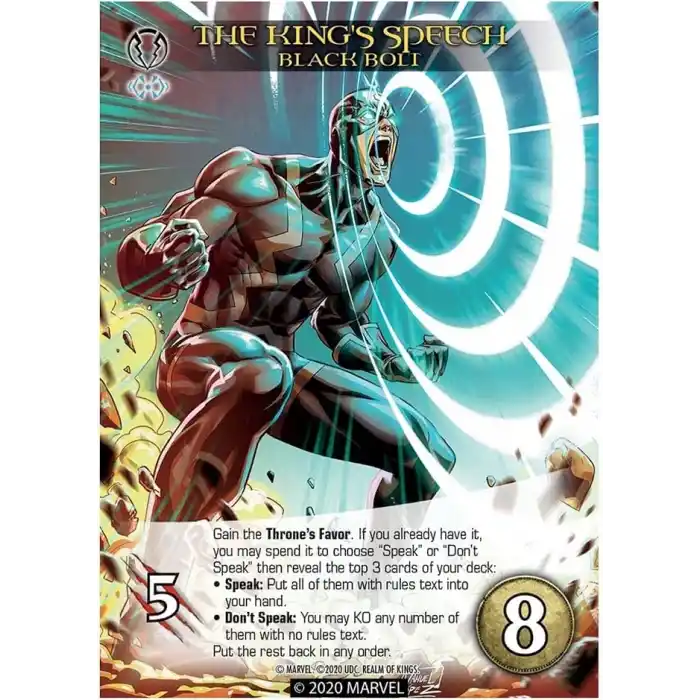 Upper Deck Entertainment UPD94684 Efsanevi: Kralların Diyarı Marvel Diğer Oyun, Çok Renkli