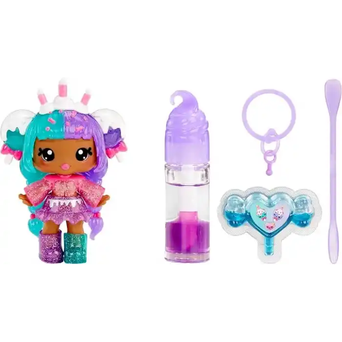 MGAE Yummiland Carly Cakepop Bebeği ve Dudak Parlatıcısı - Gizemli Renk Serisi