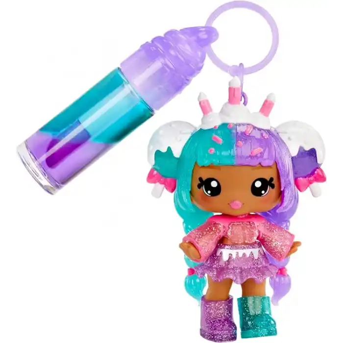 MGAE Yummiland Carly Cakepop Bebeği ve Dudak Parlatıcısı - Gizemli Renk Serisi