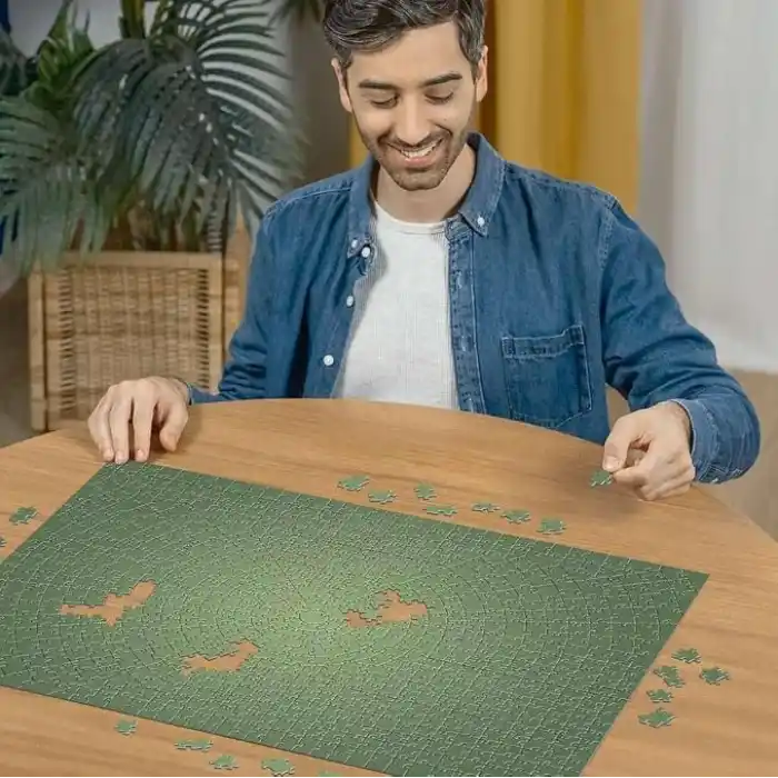 Ravensburger 654p Puzzle Krypt Yeşil