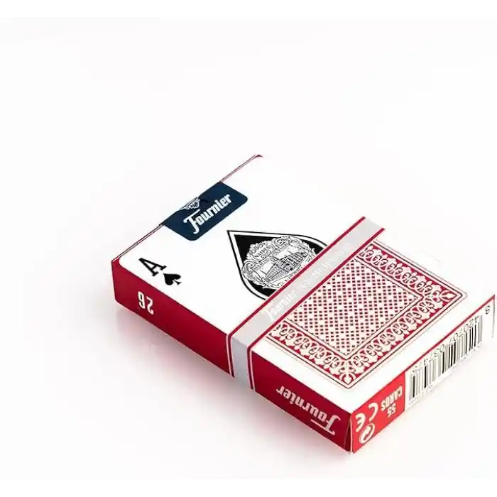 Fournier Bridge Oyun Kartları Nº 26, Standard Endeks, Kırmızı veya Mavi