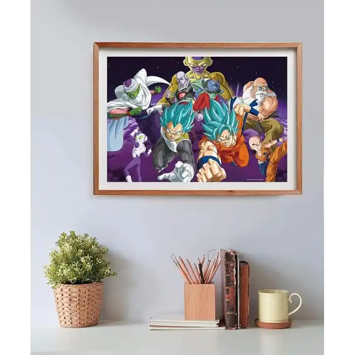 Clementoni Dragonball Yapboz 500 Parça - Manga & Anime Hayranları için Döşeme Oyunu - 14 Yaşından Büyük Çocuklar ve Yetişkinler için Hediye, 35134