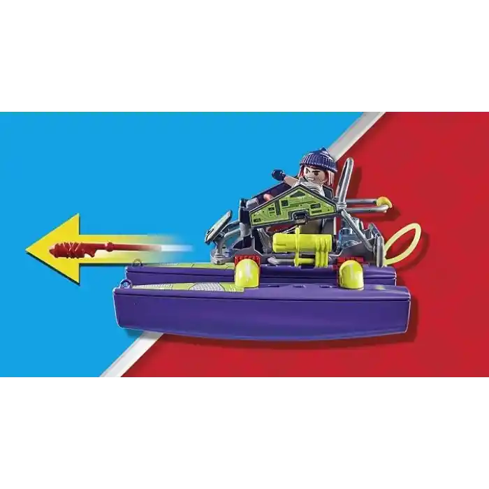 Playmobil City Action 71147 Swat-Multi-Terrain-Quad, Dönüştürülebilir Sek Sürat Teknesi, 5 Yaş ve Üzeri Çocuklar İçin Oyuncak