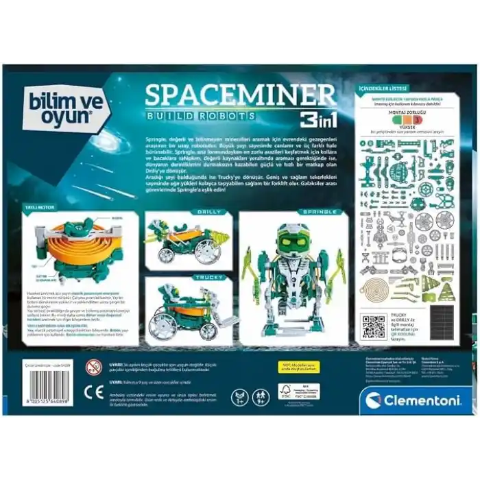 Clementoni Robotik Laboratuvarı Space Miner