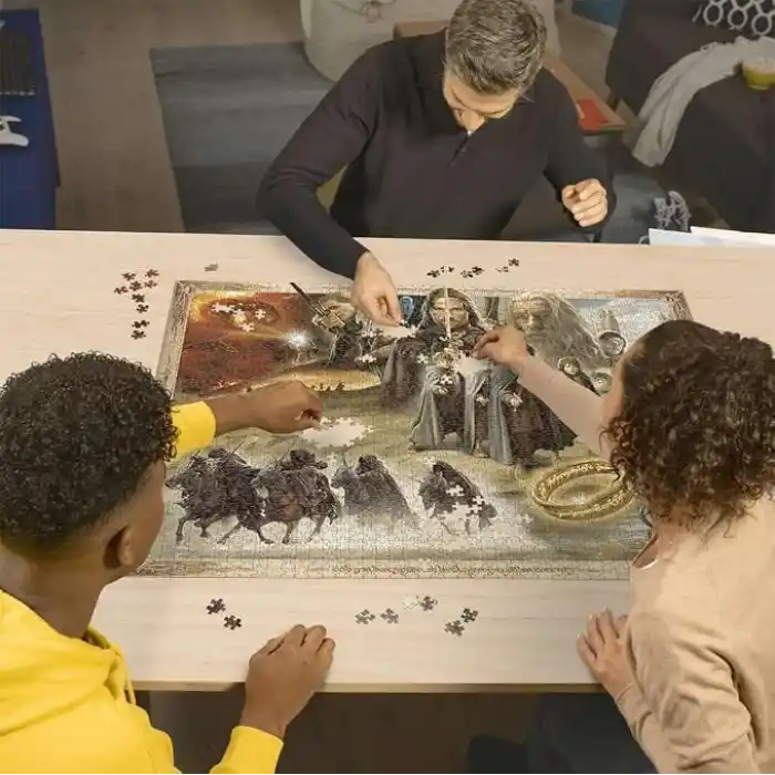 Ravensburger 169276 2000 Parçalı Puzzle LOTR Yüzük Kardeşliği, Renkli