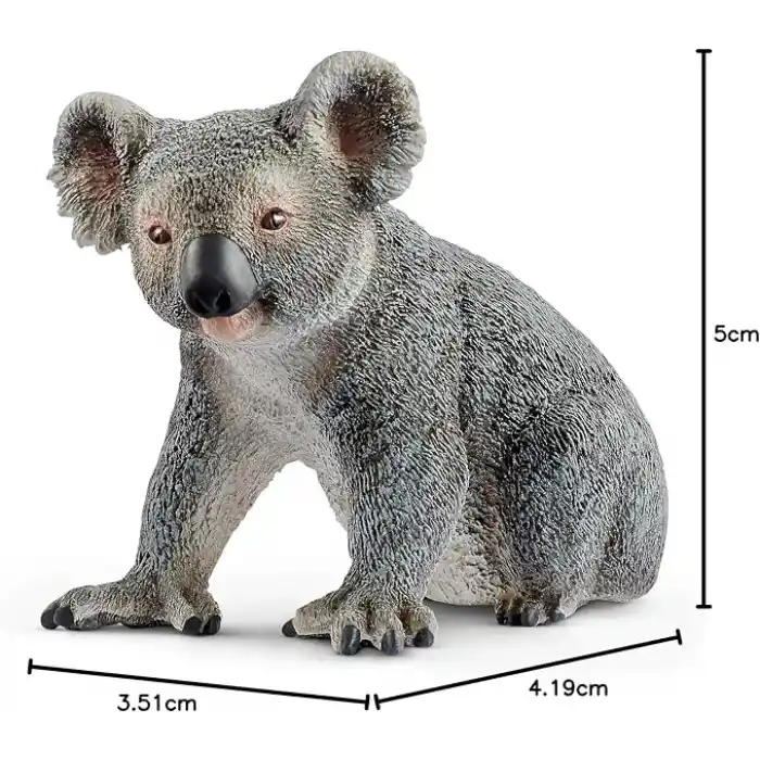 Schleich 14815 Koala Oyuncak Figürü, Çok Renkli