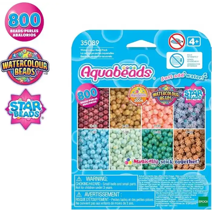 EPOCH, Aquabeads-Suluboya Renkleri Boncuk Paketi