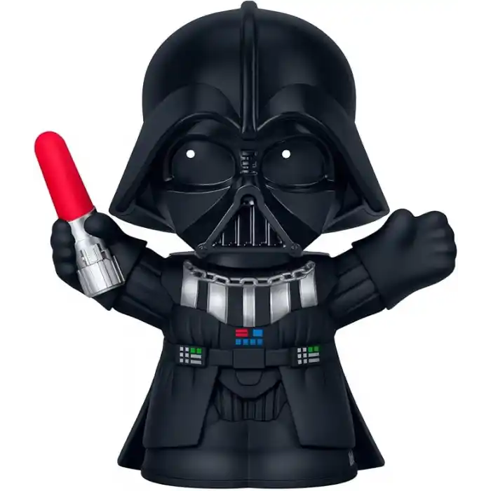 Hayranlar için özel Little People Collector STAR WARS: I Am Your Father seti, sergileme kutusunda Darth Vader ve Luke Skywalker figürleri, JFW74