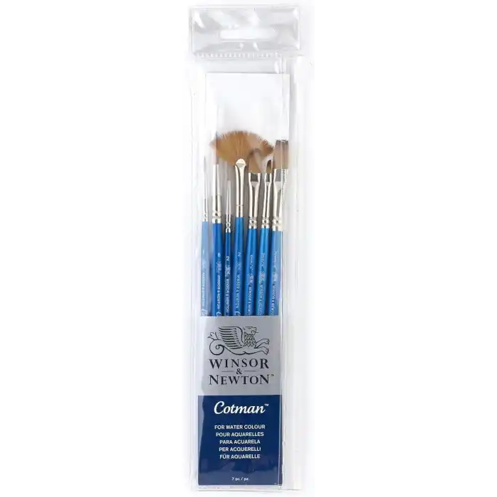Winsor & Newton Cotman Fırça Kısa Saplı (7 Adet)