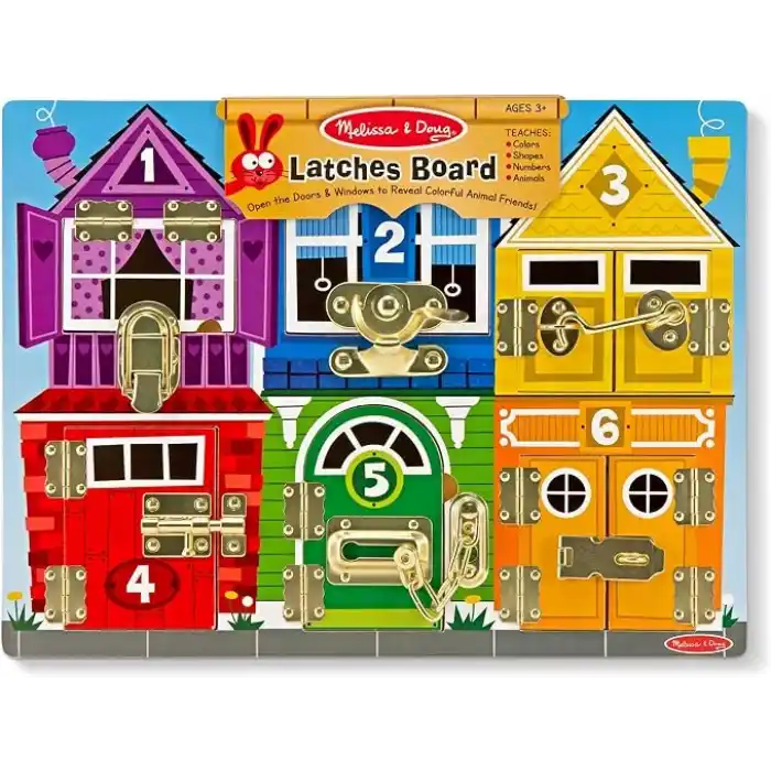 Melissa & Doug - Ahşap Çilingir Tahtası (13785)