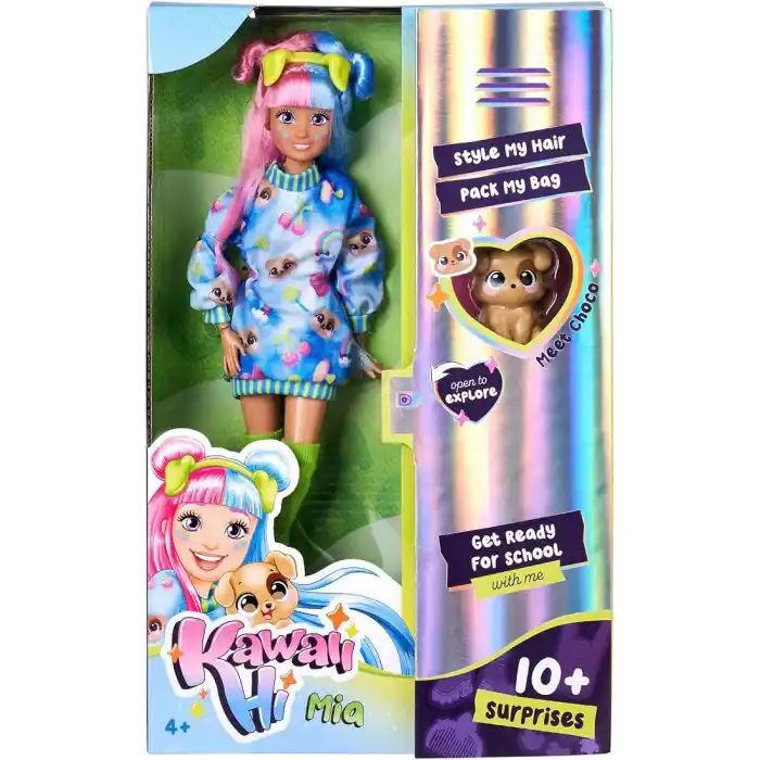 SIMBA, 105953974, Kawaii Hi Mia, Oynar Eklemli Tasarım, Aksesuarlı, Sevimli Hayvan Figürü, 26 Cm