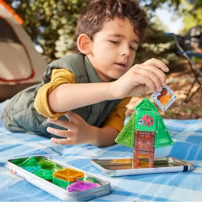 MAGNA-TILES - Travel Set - Ağaç Ev - 24 Parça