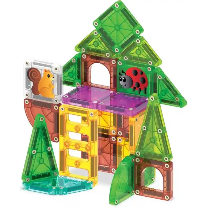MAGNA-TILES - Travel Set - Ağaç Ev - 24 Parça