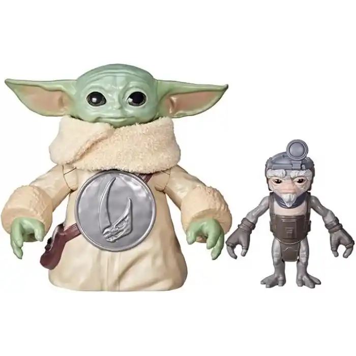 Star Wars Kucaklayan Grogu 16,5 cm Elektronik Aksiyon Figürü ve Anzellan, İnteraktif Oyuncaklar, 4 Yaş ve Üzeri Çocuklar İçin Star Wars: The Mandalorian ve Grogu Oyuncakları