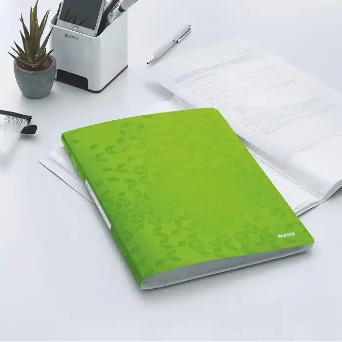 Leitz Active WOW Sunum Dosyası 40 Poşetli, Yeşil