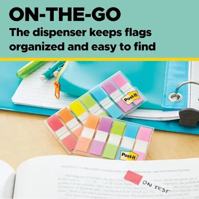Post-it Bayraklar ve Sekmeler Değer Paketi, Ultimate Business ve Study Pack, 956 Organizasyon için Çeşitli Bayraklar (683-AVP-SIOC)