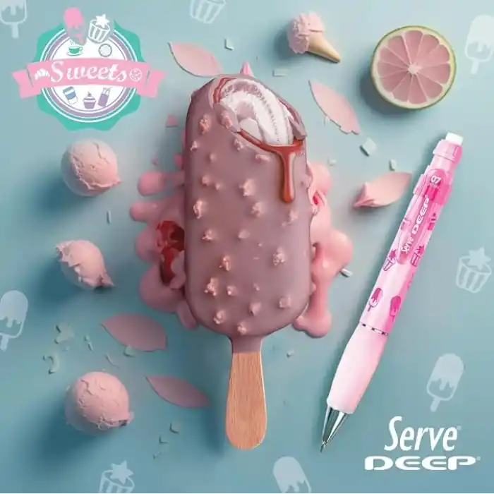 SERVE DEEP MEK KURKLM 07MM CUPCAKE & DONDURMA SPMB
