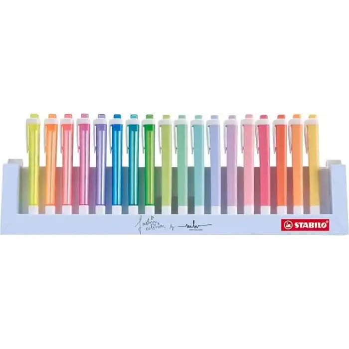 STABILO - İşaretleme Kalemi - swing cool - 8 Neon, 10 Pastel
