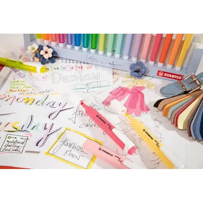 STABILO - İşaretleme Kalemi - swing cool - 8 Neon, 10 Pastel