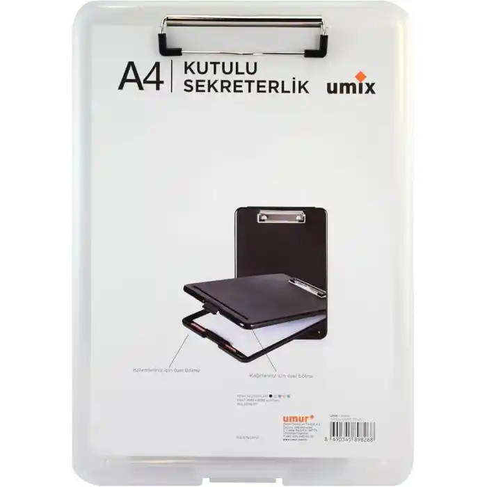 Umix A4 Pp Kutu Ip4473 Şeffaf