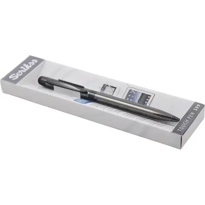 Scrikss Touch Pen 599 Stylus Tükenmez Kalem Titanyum