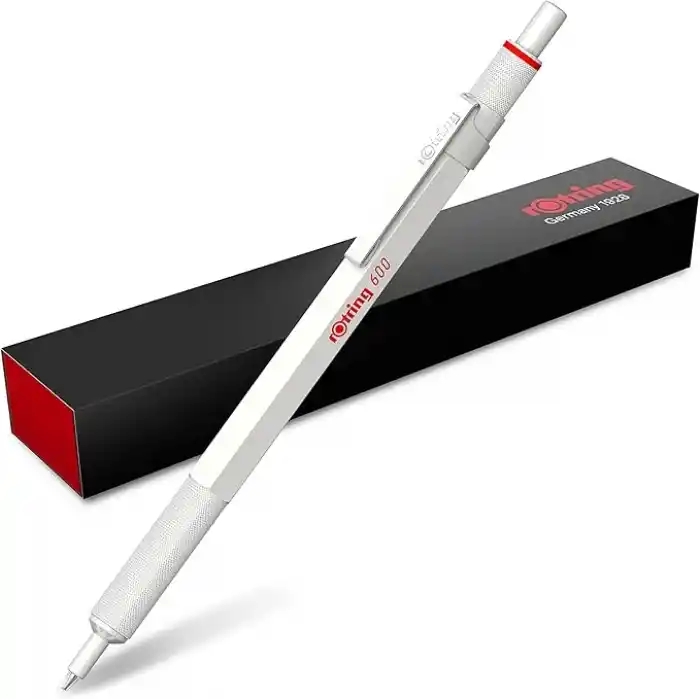 Rotring 600 İnci Beyaz Tükenmez Kalem