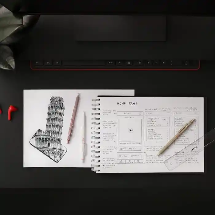 Rotring 600 İnci Beyaz Tükenmez Kalem