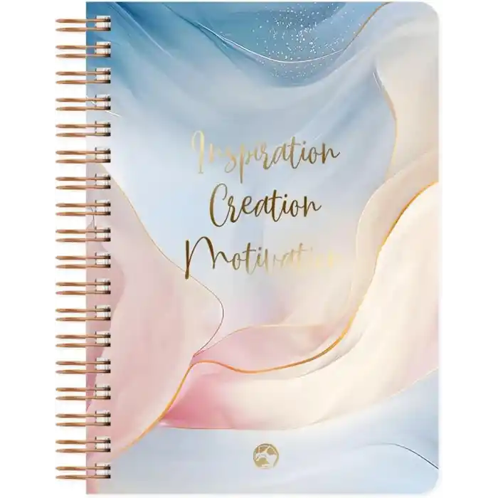 Le Color Marble Spiralli Defter Kareli Inspiration 17x24 cm