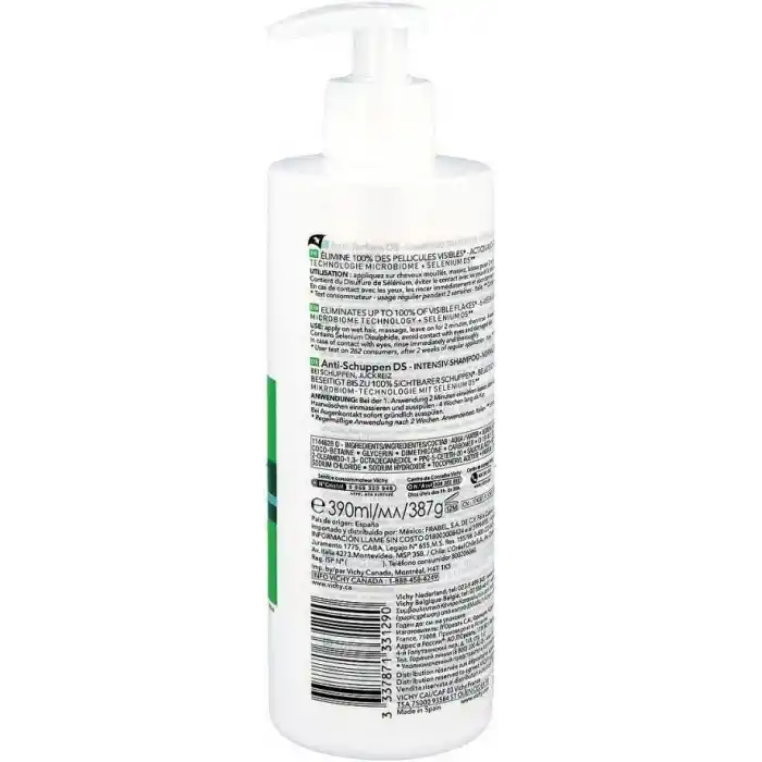 VICHY Dercos Anti Dandruff Normal Ve Yağlı Saçlar İçin Kepek Karşıtı Bakım Şampuanı 390 ml