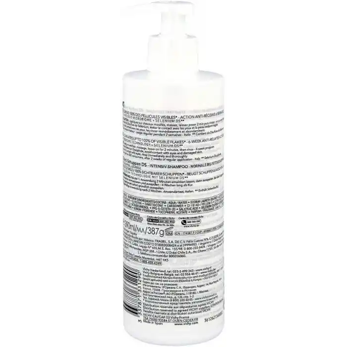 VICHY Dercos Anti Dandruff Normal Ve Yağlı Saçlar İçin Kepek Karşıtı Bakım Şampuanı 390 ml