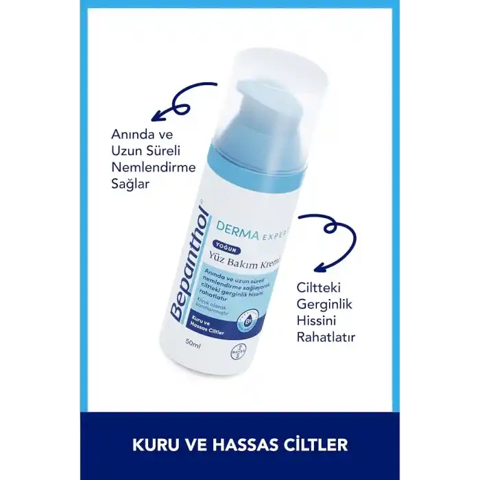 Bepanthol Derma Expert Yoğun Yüz Bakım Kremi 50 ml