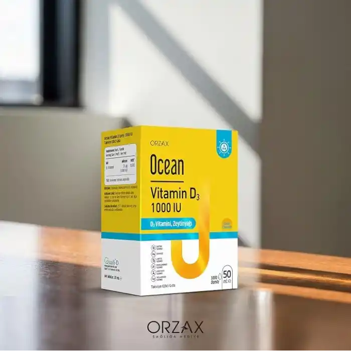 Ocean Vitamin D3 Damla 1000 IU 50ml