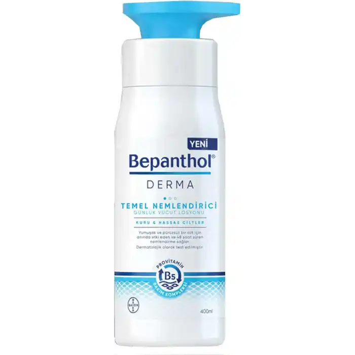 Bepanthol Derma Temel Nemlendirici Günlük Vücut Losyonu (400 ml)