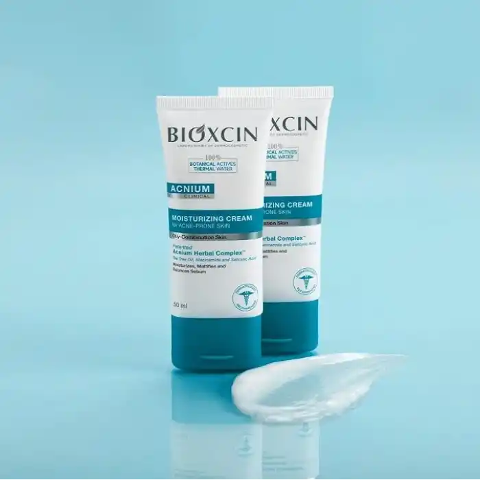 Bioxcin Acnium Sebum Dengeleyici Nemlendirici Krem 50 ml – Yağlı ve Akneye Eğilimli Ciltler İçin Hafif Nemlendirici