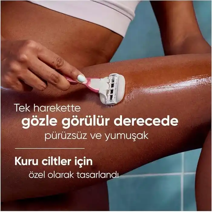 Gillette Venus ComfortGlide Sugarberry Kokulu Miami Kadın 3lü Yedek Bıçak