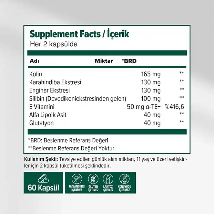 Ocean Hepalex 60 Kapsül