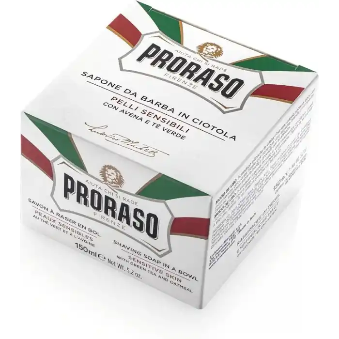 Proraso Tıraş Sabunu - Yeşil Çay Ve Yulaf Özlü, 150 Ml