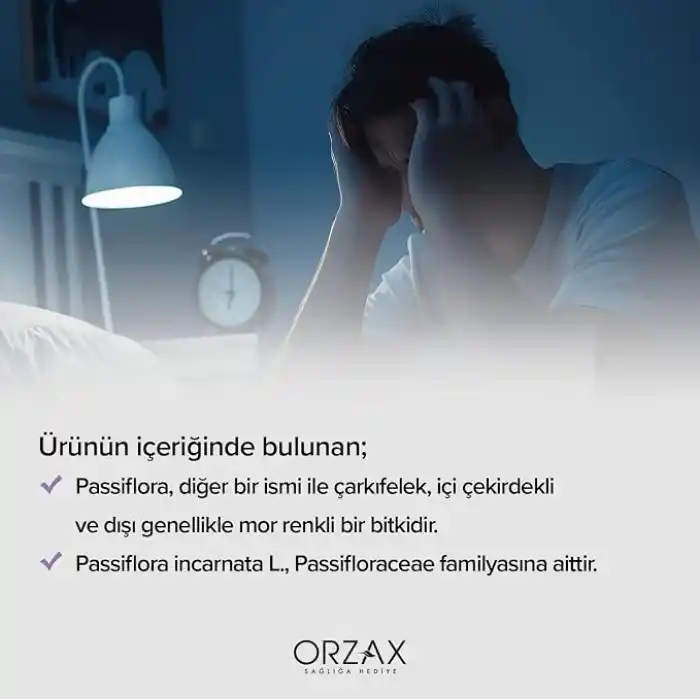 Orzax Ocean Passiflora 600 mg Takviye Edici Gıda Şurubu 150 mL