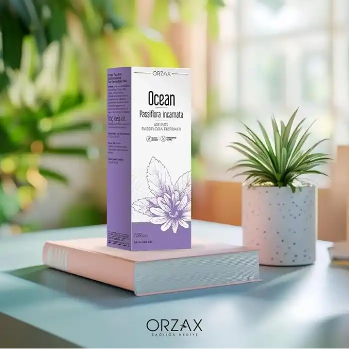 Orzax Ocean Passiflora 600 mg Takviye Edici Gıda Şurubu 150 mL