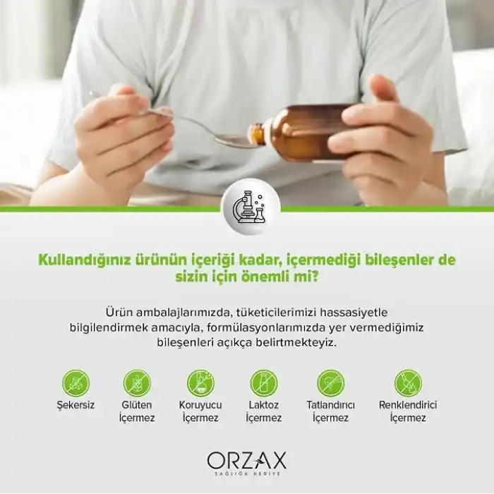 Orzax Ocean Passiflora 600 mg Takviye Edici Gıda Şurubu 150 mL